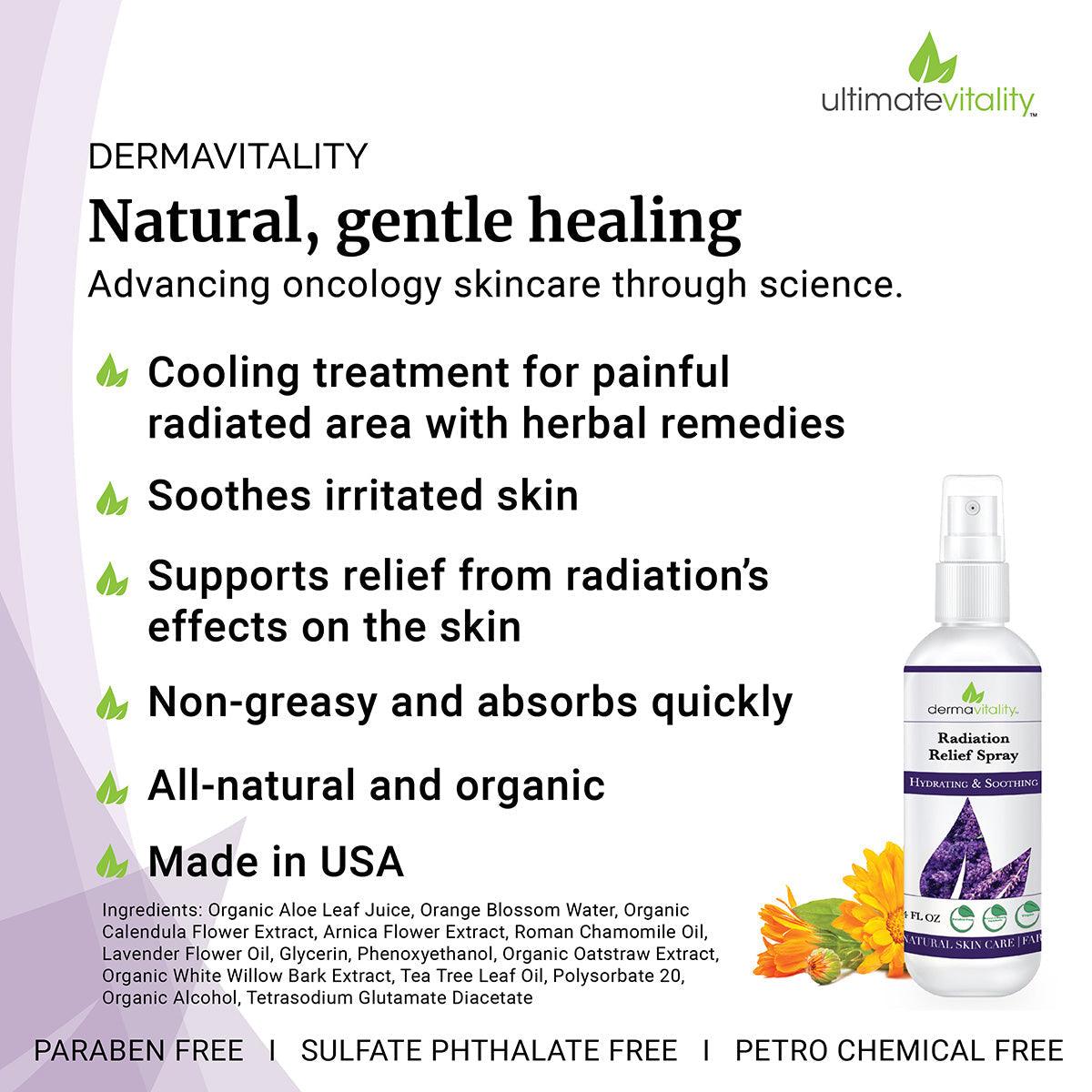 Calendula Spray & Cream for Radiation Therapy Patients
