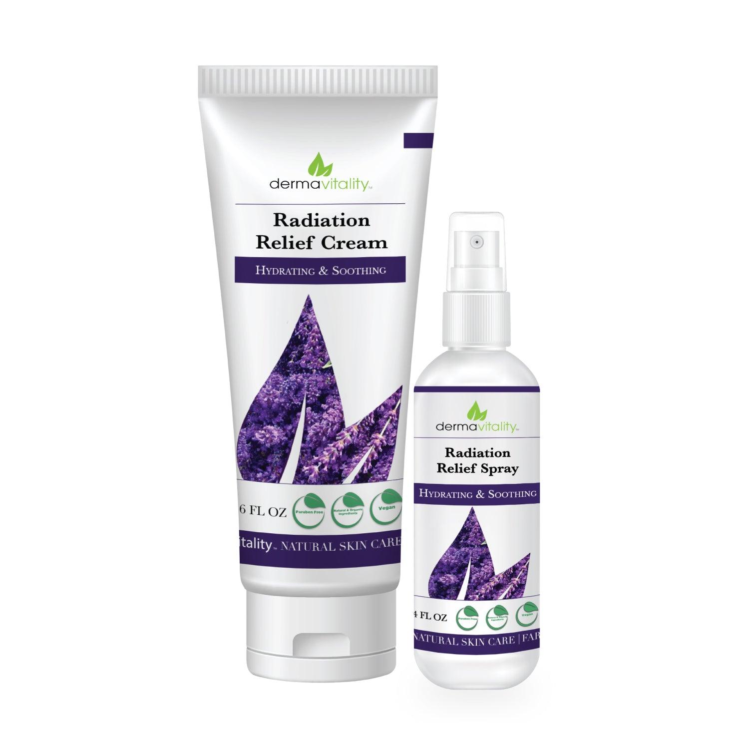 Radiation Therapy Gift Set - Soothing Cream & Cooling Spray