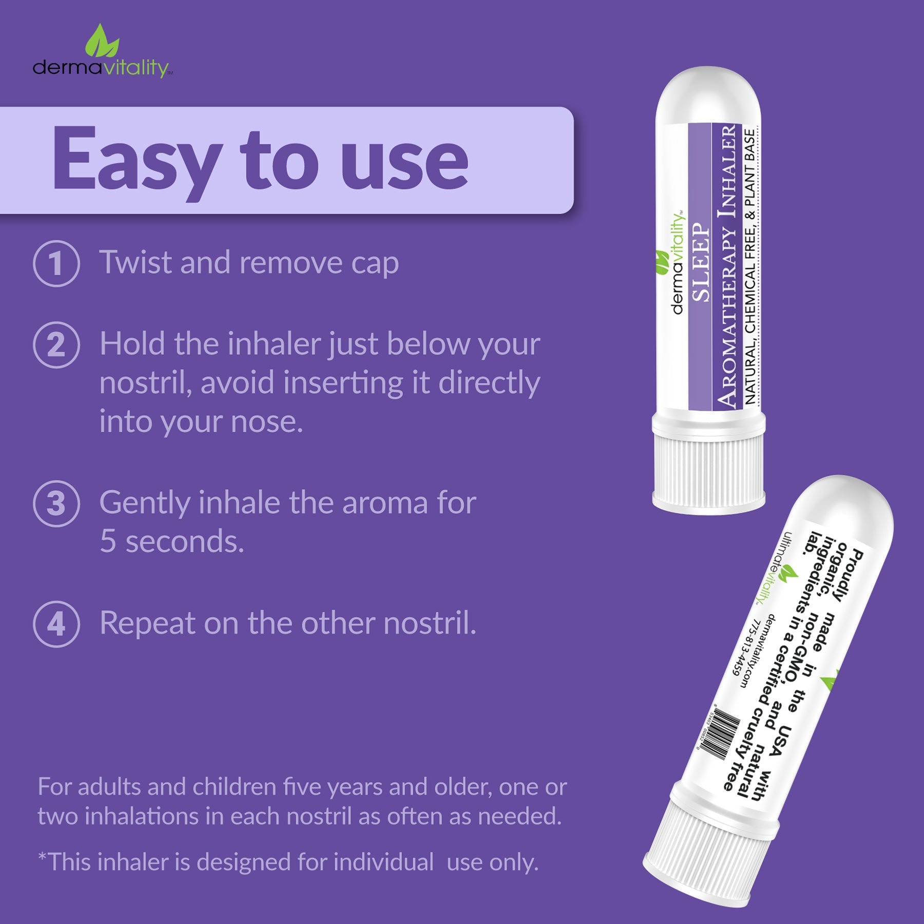 Aromatherapy Inhaler for Sleep