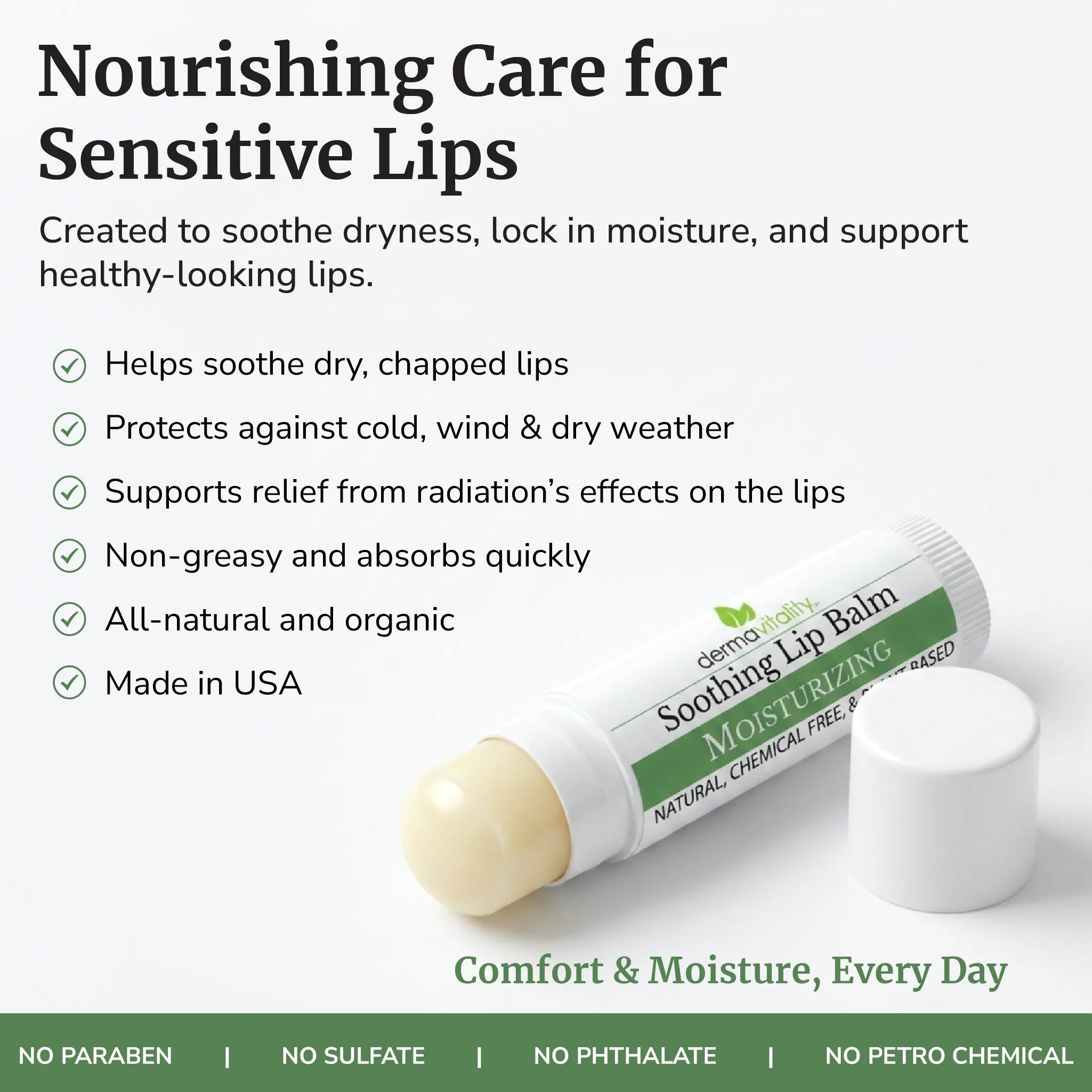 Best Lip Balm for Chemo Patients- Organic & Oncology-Safe