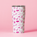 20 oz. Tumbler | SIC X DONNA Run with a Purpose - Matte White